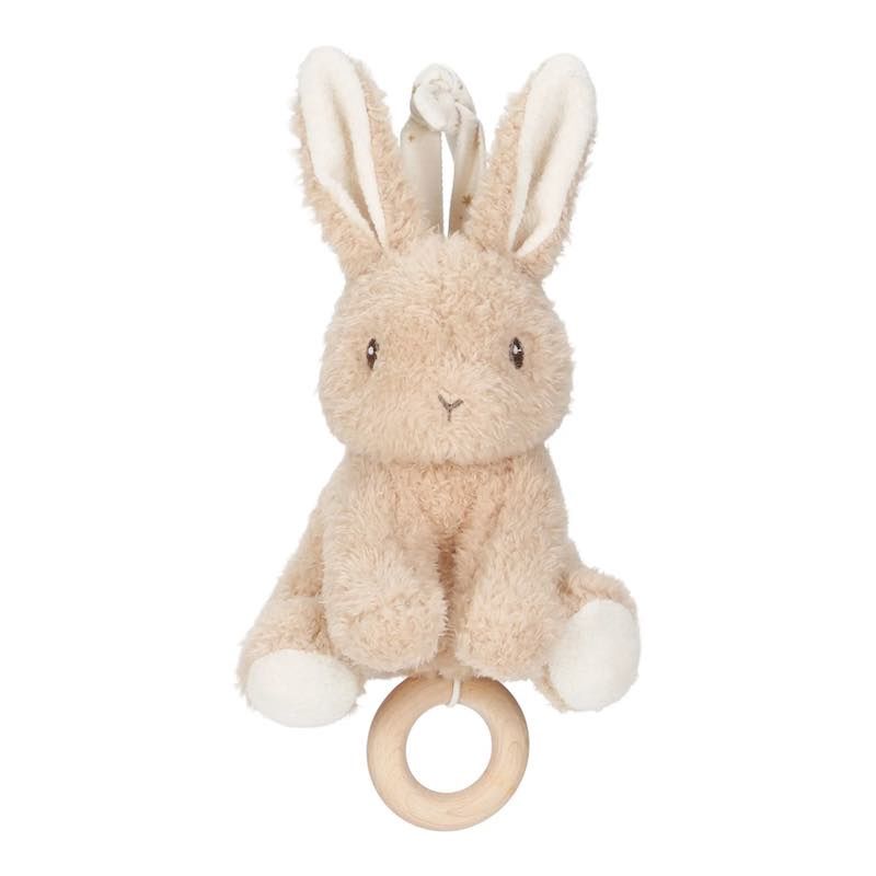 Little Dutch muziekdoosje Baby bunny beige