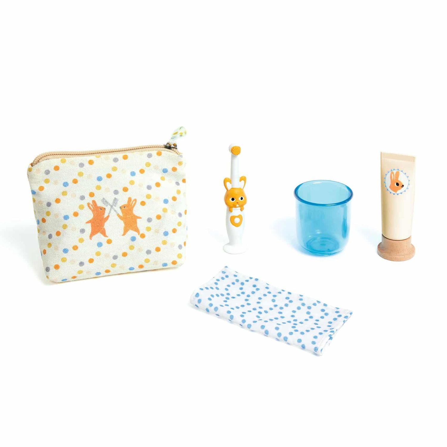 Djeco poppen pomea tandenborstel set