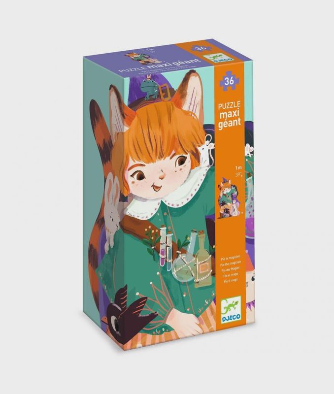 Djeco puzzel maxi pio de tovenaar 36 st
