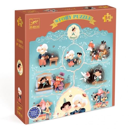 Djeco puzzel sprookje pinokkio 54 st