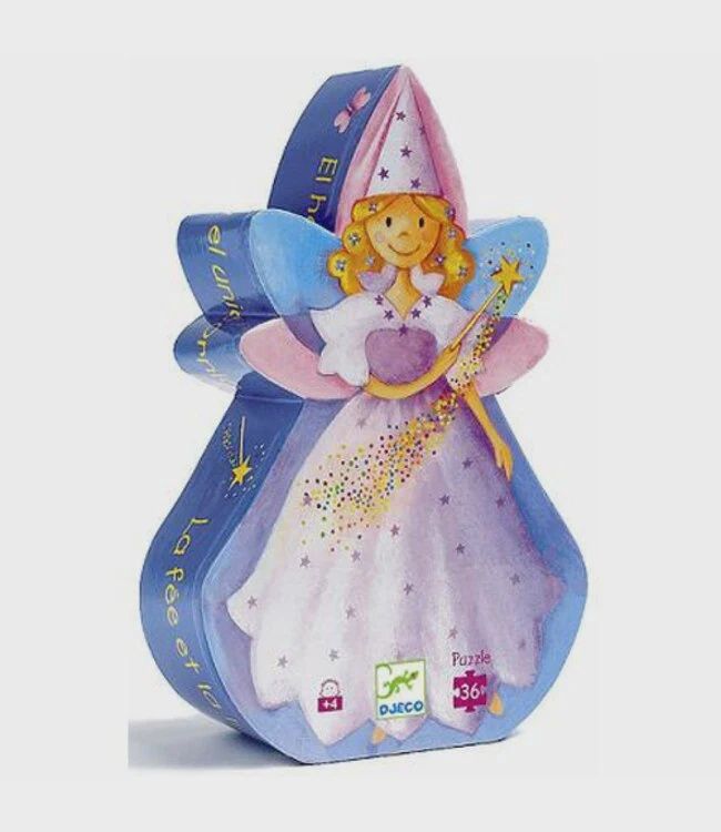 Djeco silhouetpuzzel fee 36 st