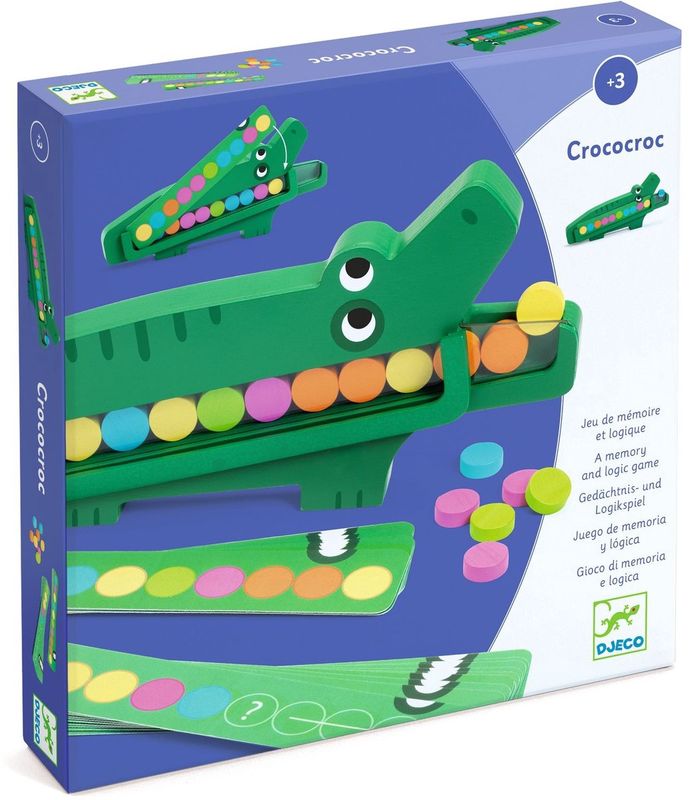 Djeco spel crococroc hout 3+ jaar