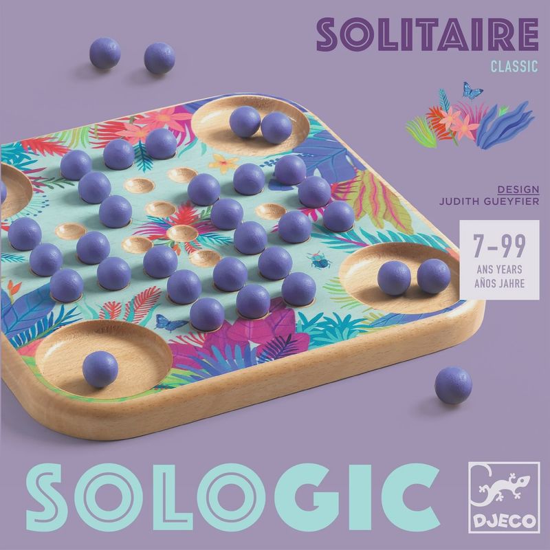 Djeco spel sologic solitair 7-99 jaar