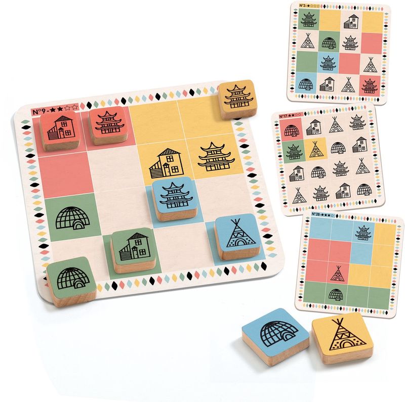 Djeco spel sologic crazy sudoku 8-99 jaar