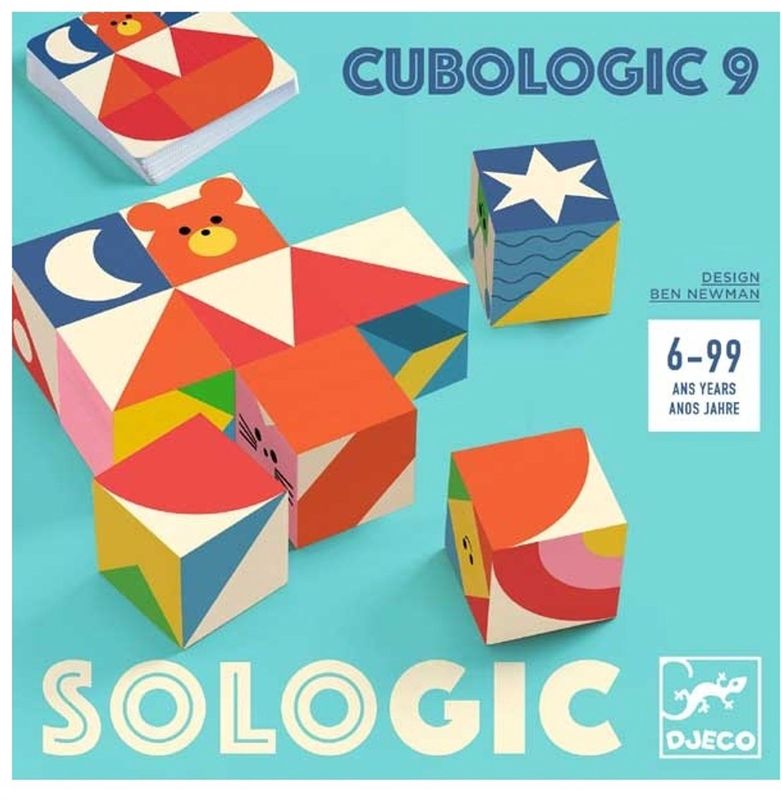 Djeco spel sologic cubologic 6-99 jaar