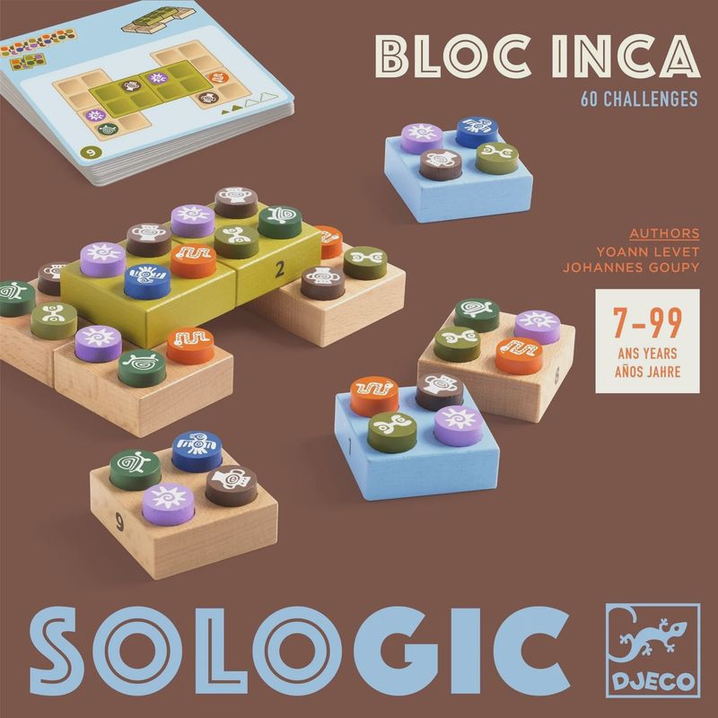 Djeco spel sologic blok inca 7-99 jaar