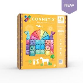 Connetix Glitter Castle pack 48 st.