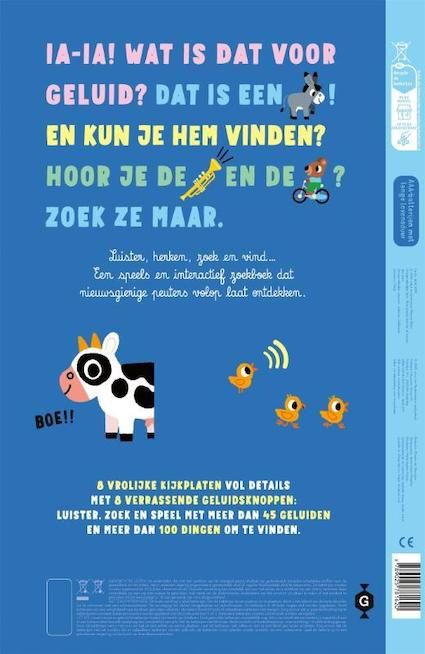 Boek Mijn grote zoekboek met geluiden