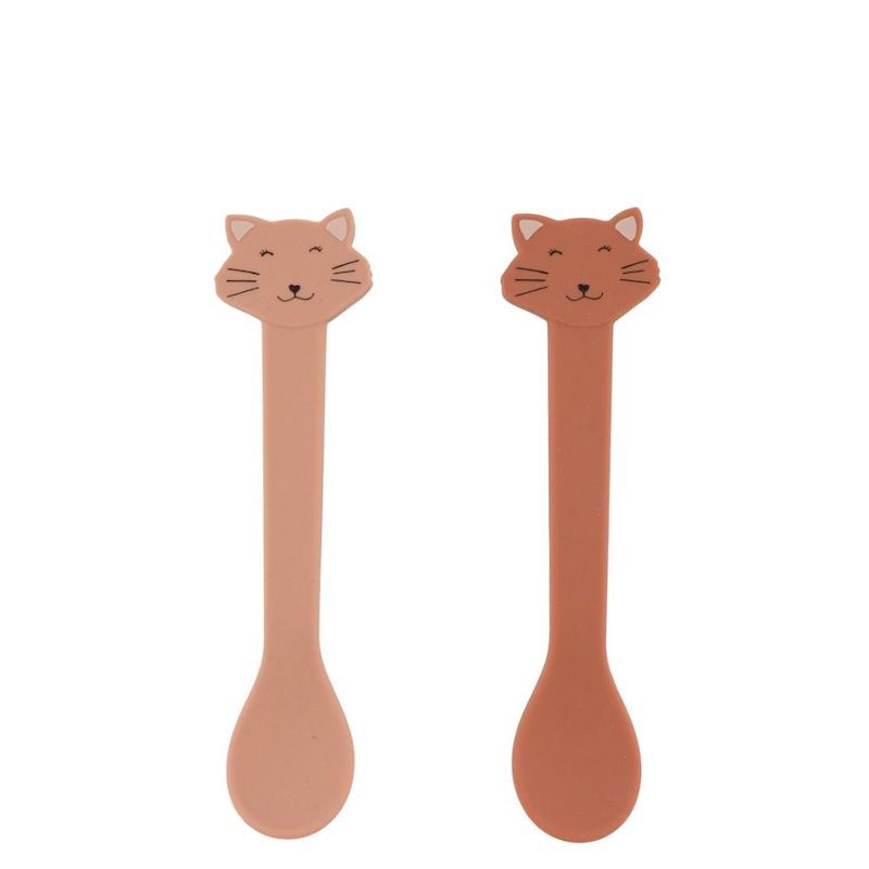 Trixie siliconen lepel 2-pack, Kleur: poes