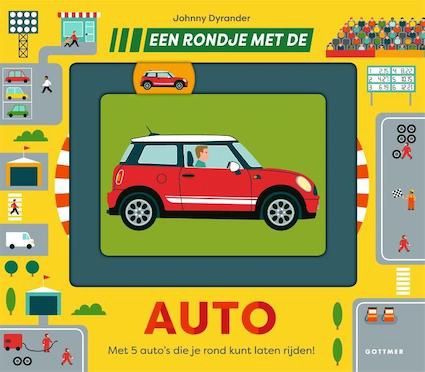 Kartonboek Een rondje met de auto