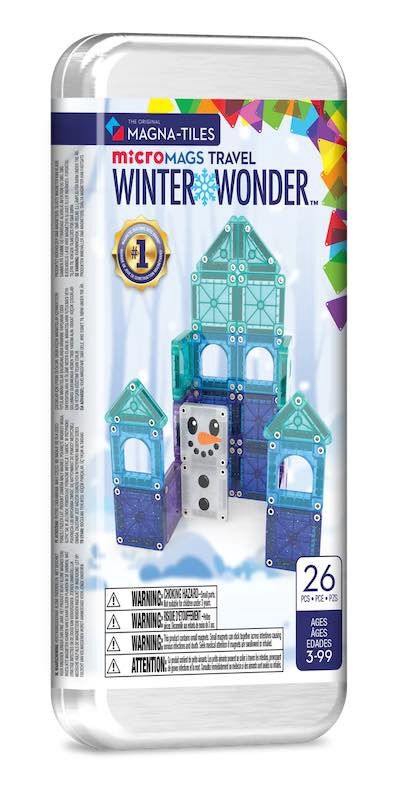 Magna-Tiles Micro mags travelset winter wonderland 26 st.