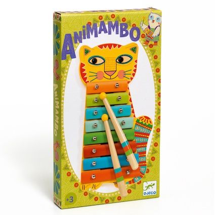 Djeco muziekinstrument xylofoon poes 3+ jaar