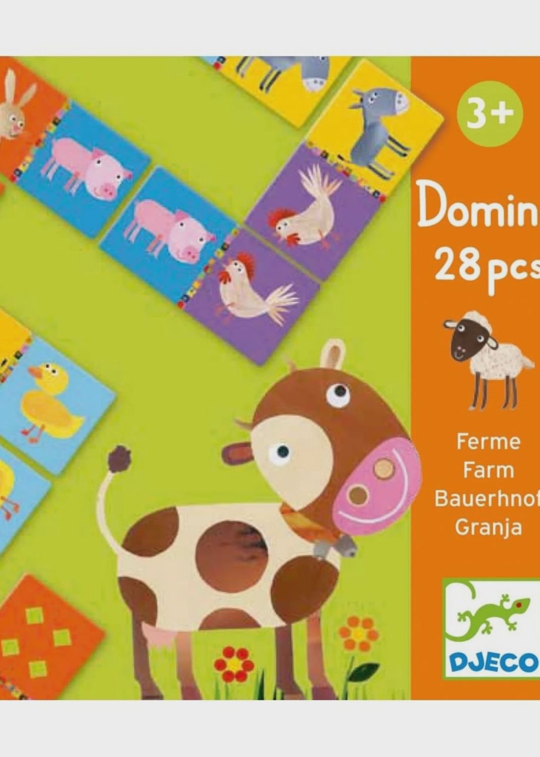 Djeco spel domino boerderij 3+ jaar