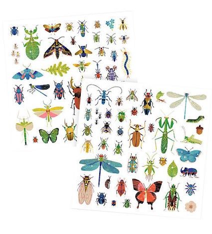 Djeco stickers set van 160 st met glans