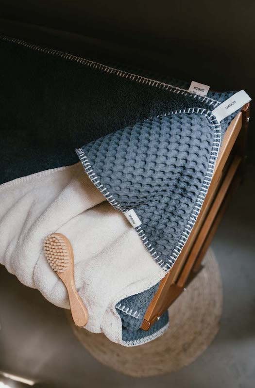 Koeka omslagdoek Oslo teddy/wafel