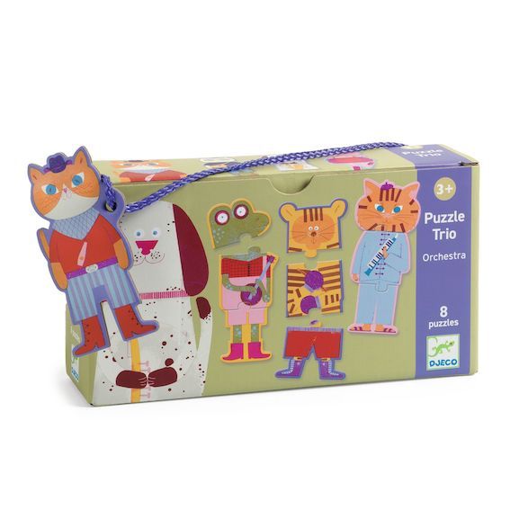 Djeco puzzel trio orkest 3+ jaar