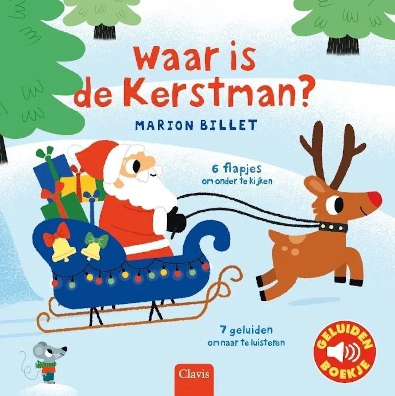 Geluidenboek Waar is de kerstman?
