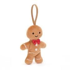 Jellycat I am Festive Folly Gingerbread Fred