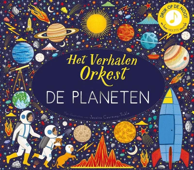 Geluidenboek Het verhalenorkest De planeten