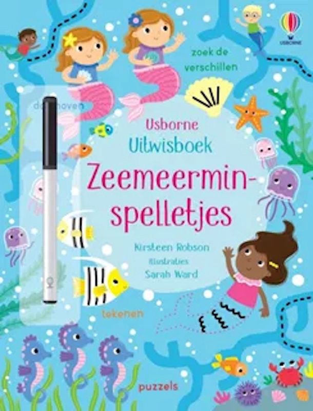 Uitwisboek Zeemeerminspelletjes