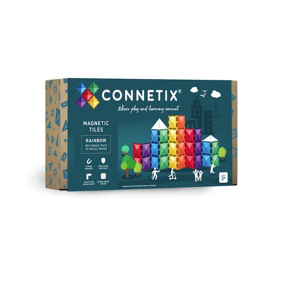 Connetix Rainbow Rectangle pack 18 st.