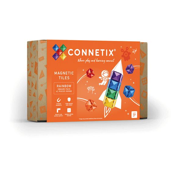 Connetix Rainbow Square pack 42 st.