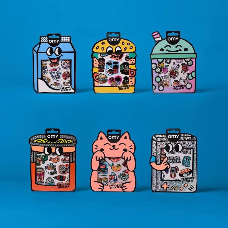 OMY stickers Fabulous Big