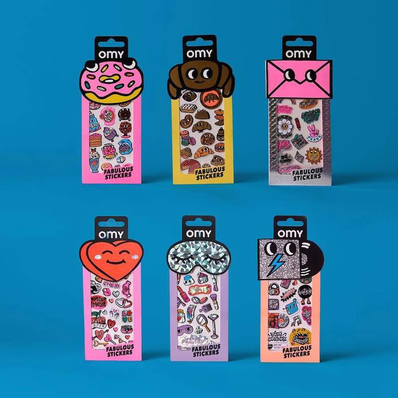 OMY sticker Fabulous Icones