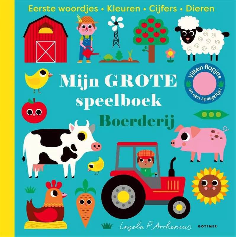 Boek Mijn grote speelboek thema boerderij