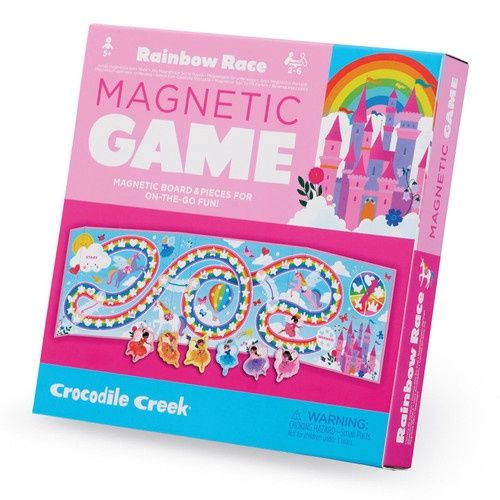 Crocodile Creek Magnetic Game, Kleur: rainbow race