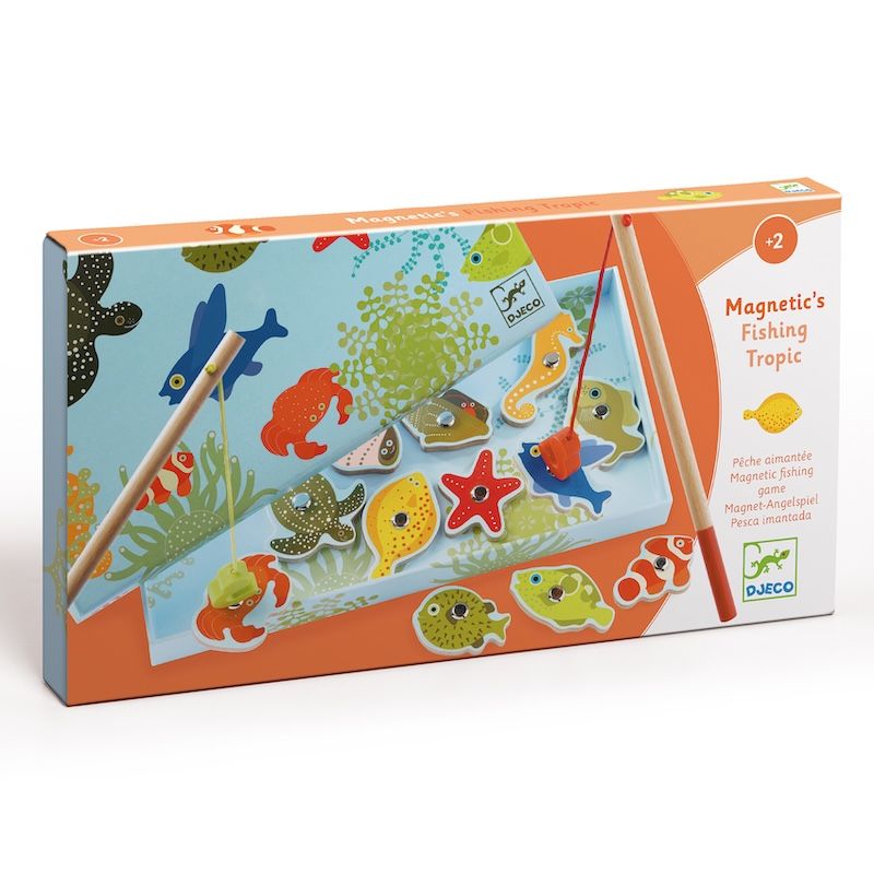 Djeco spel fishing tropic visspel 2+ jaar