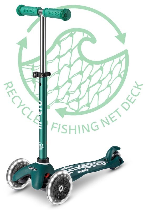 Microstep Mini Deluxe eco LED, Kleur: green