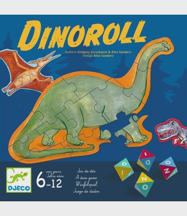 Djeco spel dinoroll 6-12 jaar