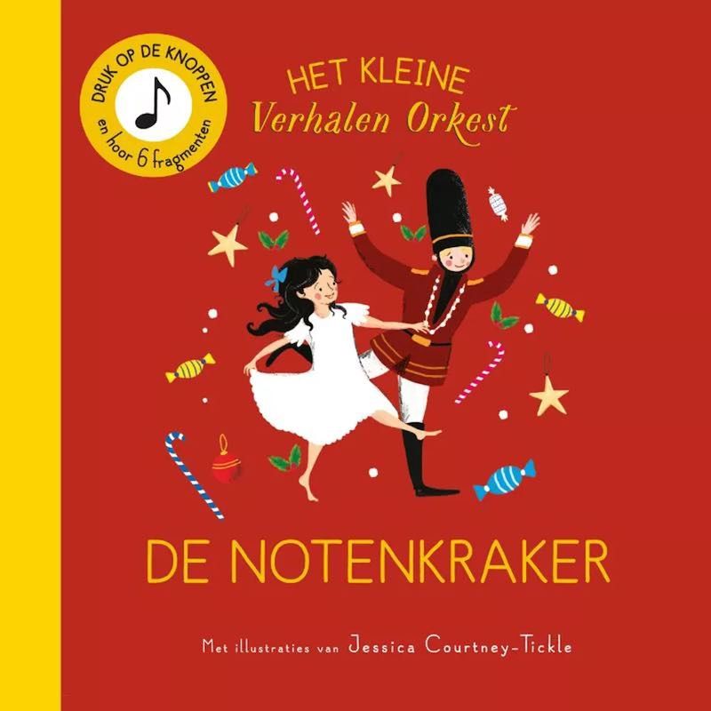 Geluidenboek Het kleine verhalen orkest De notenkraker