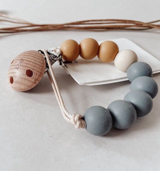 Bezisa speenkoord siliconen kralen Atlantic Moon