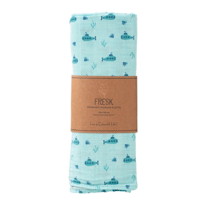 Fresk swaddle Submarine 120x120 cm