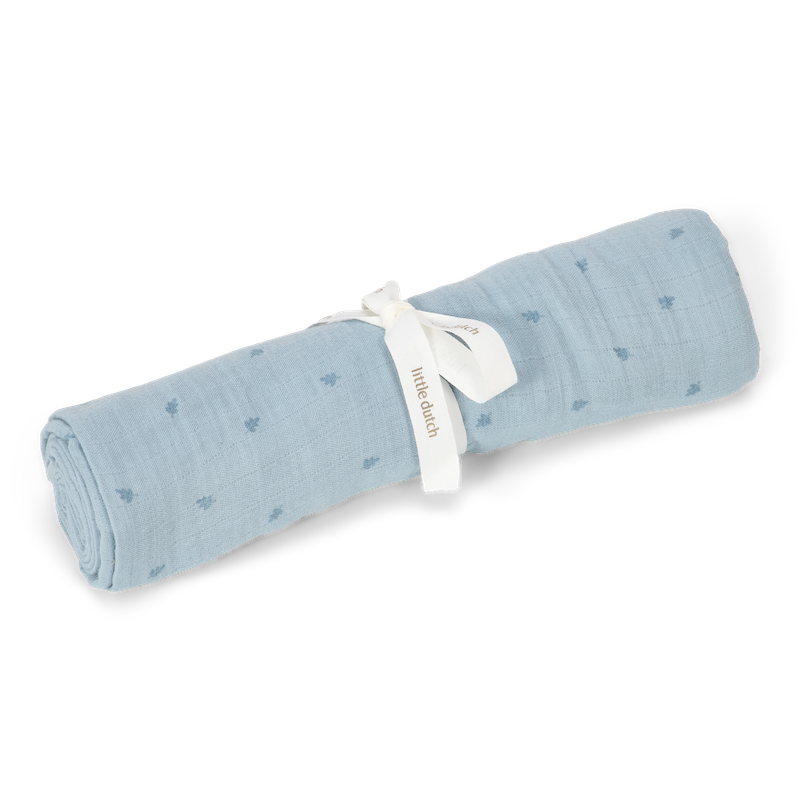 Little Dutch swaddle Essentials blauw