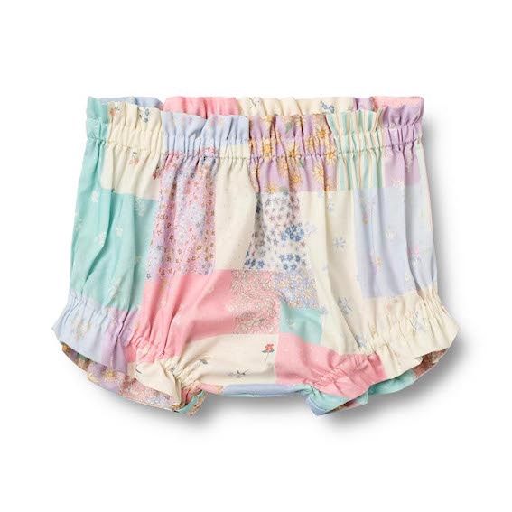 Wheat bloomer Silla met patchworkprint S26