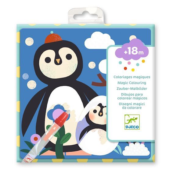 Djeco kleurplaten met waterstift 18 mnd+