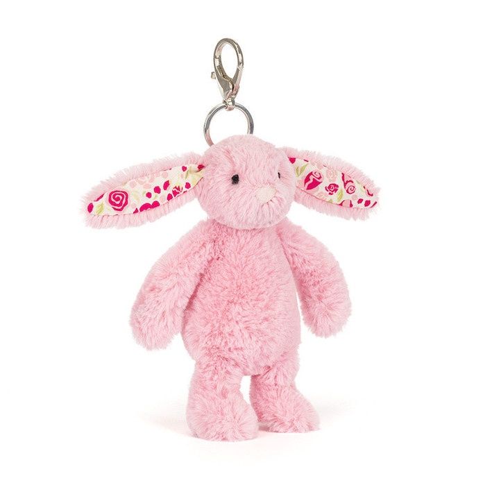 Jellycat konijn Blushkin Blossom Bunny Bag Charm