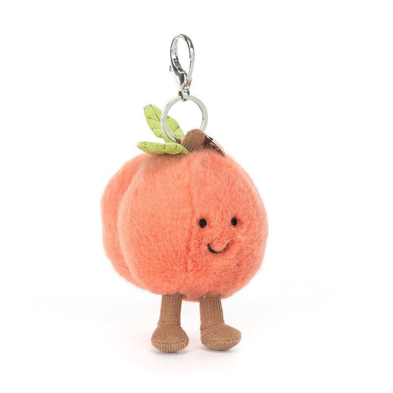 Jellycat perzik Amuseables Peach Bag Charm