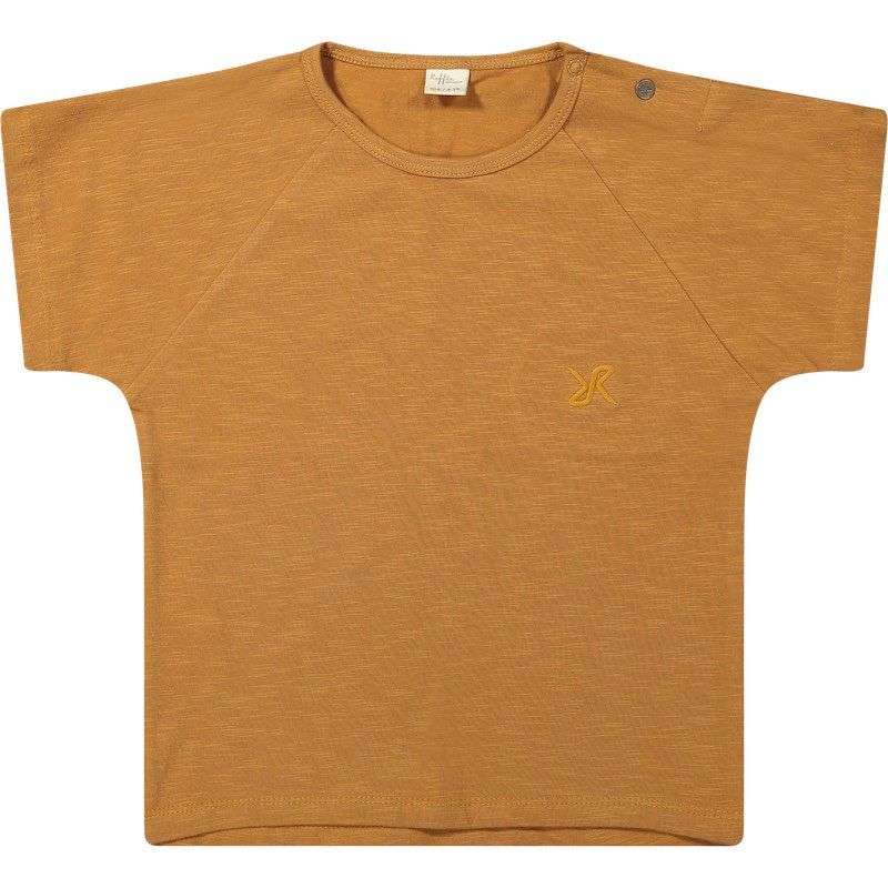 Riffle Amsterdam shirt korte mouw Jules jersey brown S26, Maat: 56