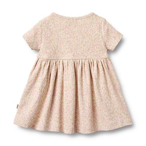 Wheat jurk Nova jersey met bloemenprint coral flowers S26