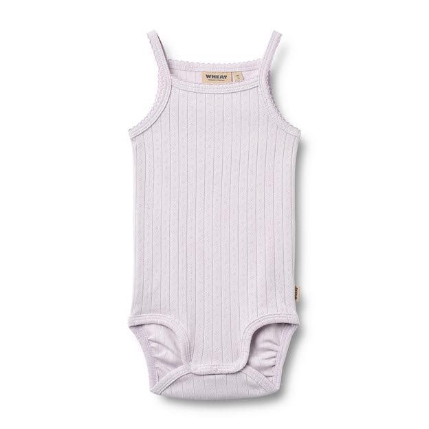 Wheat romper mouwloos Ellen purple light S26