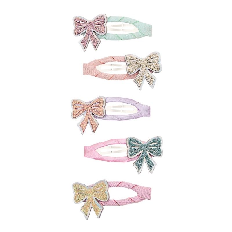 Mimi and Lula haarknipjes Sparkle bow mini clic clacs