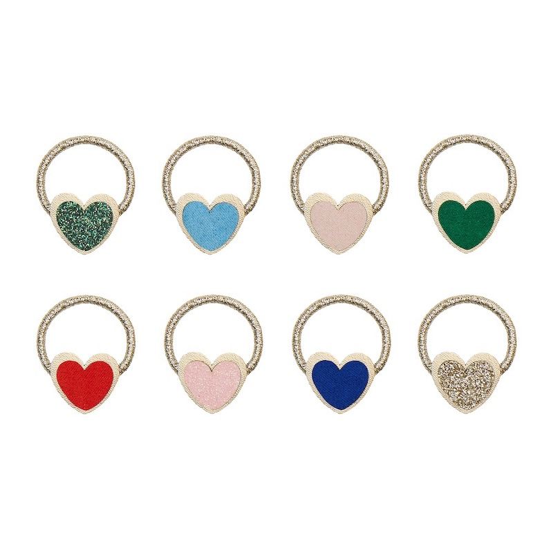 Mimi and Lula haarelastiekjes Heartbeam mini ponies