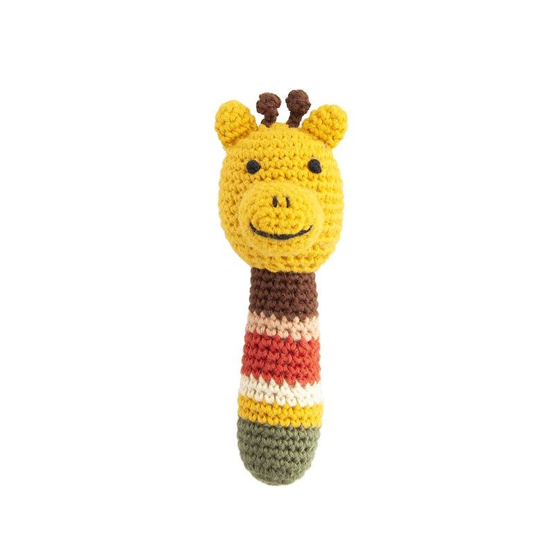 Global Affairs rammelaar giraf gehaakt