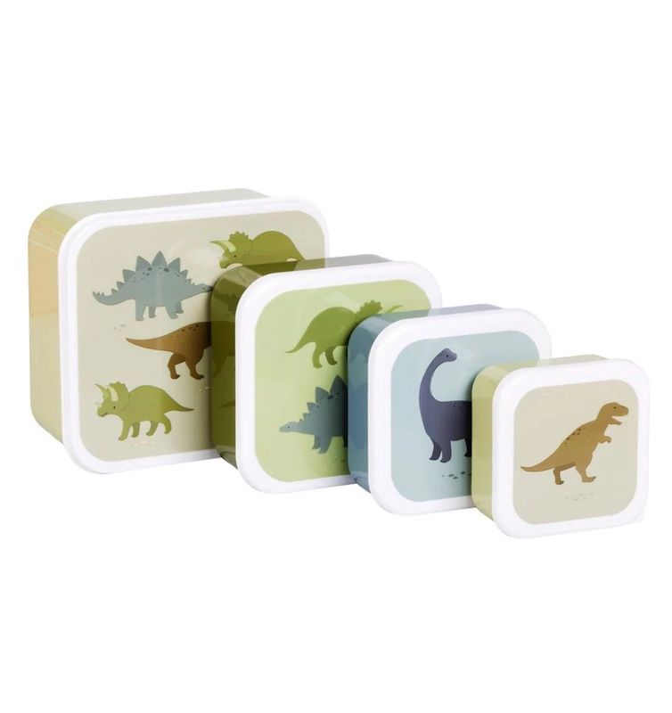 A Little Lovely Company snackboxen dino