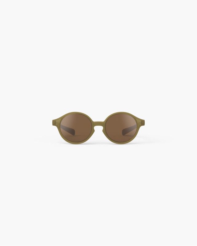 Izipizi zonnebril baby 0-3 jaar kleur glossy khaki