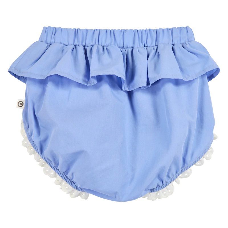 Musli bloomer poplin frill in de kleur shell blue S26